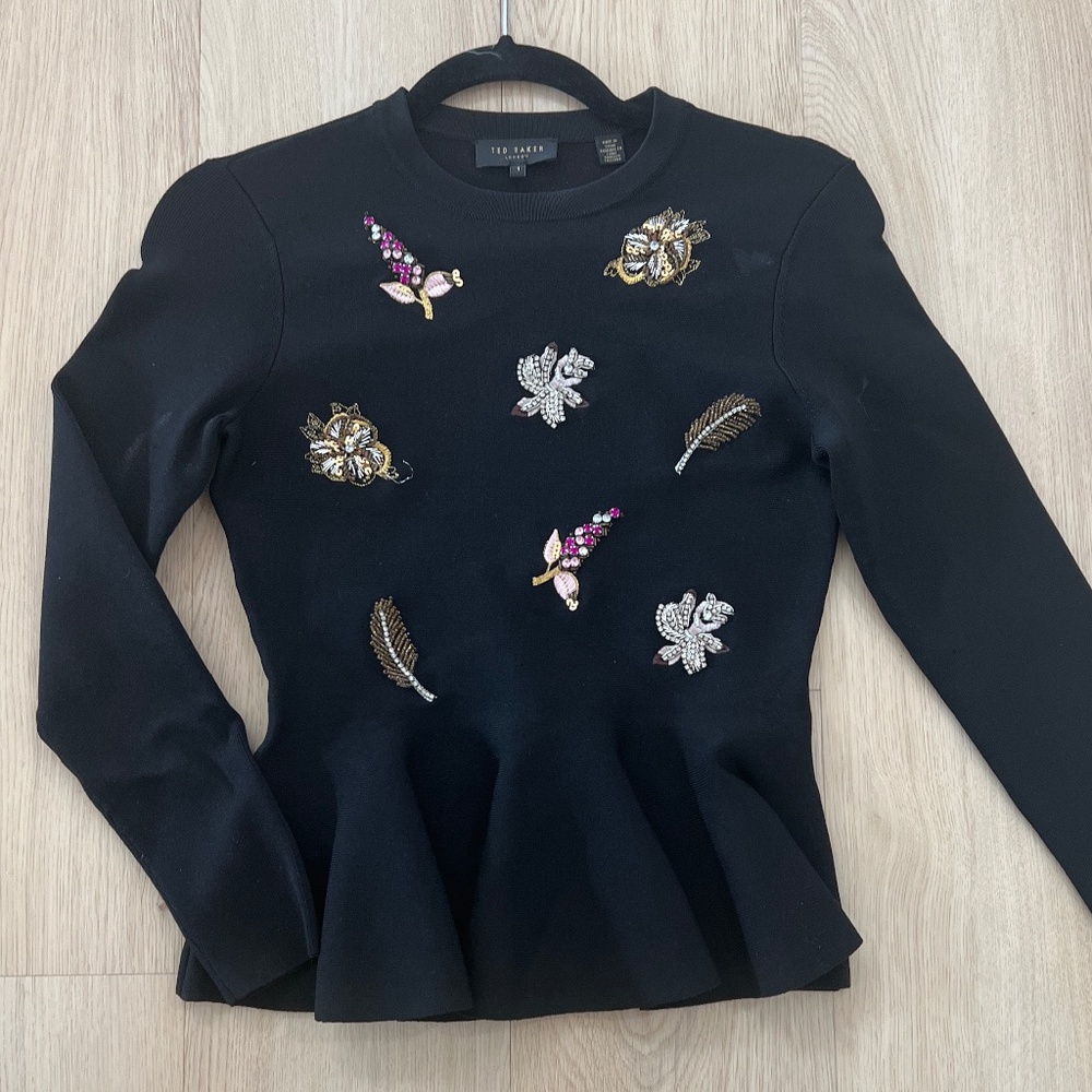 Ted Baker peplum sweater